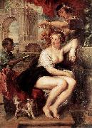 Peter Paul Rubens Bathsheba at the Fountain oil painting reproduction